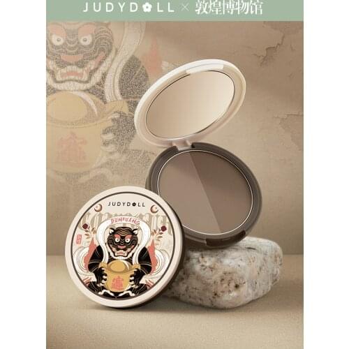 Judydoll Face Makup 2 Color Contour Palette Bronzer Long-lasting 3d V Face Nose Shadow Hairline Power Waterproof Contour