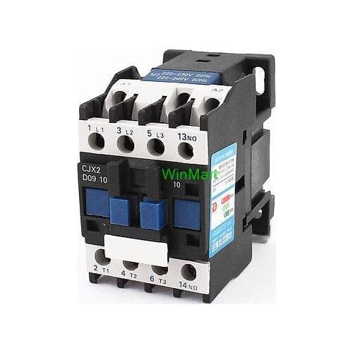 220V Coil Volt 50/60Hz 32A 3 Phase 1NO Electric Circuit Breaking AC Contactor