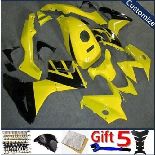 Custom ABS Fairing kit For CBR125R 2004 2005 CBR 125 R 2004 2005 motorcycle panels Body Kit yellow
