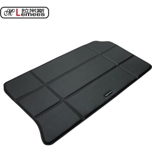 Leather PU Wateproof Non Slip Special Car Trunk Mats for Smart High Class PU Leather