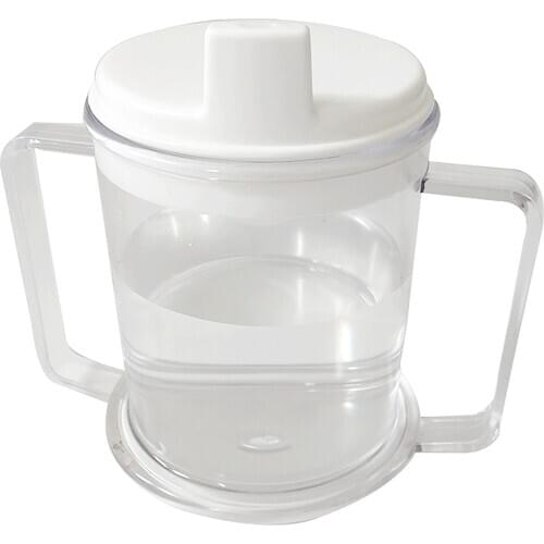 Two Handle Cup Tumbler Cup Water Bottle for Easy And No Mess