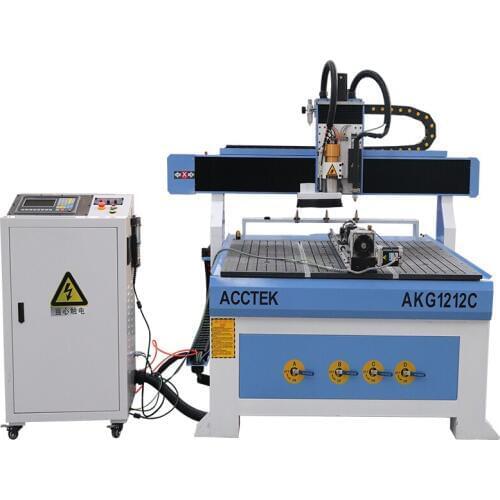 Brass plate cnc router plasma cutting touch AKG1212C two functions auto tools changer cnc