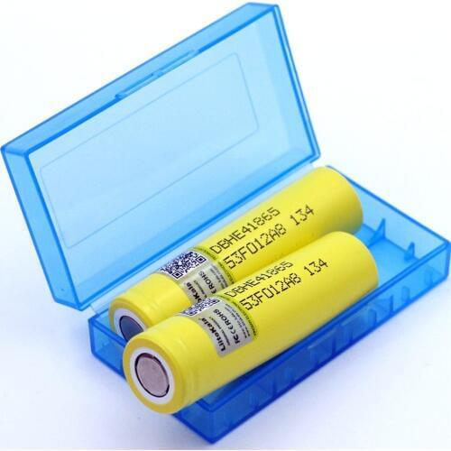 Liitokala New Original HE4 18650 Rechargeable li-lon battery 3.6V 2500mAh Battery can keep + Storage box