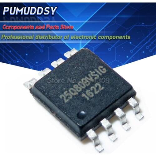 10PCS W25Q80BVSIG 25Q80BVSIG 25Q80BVSSIG 25Q80 BVSIG SOP8 Chip is 100% work of good quality IC