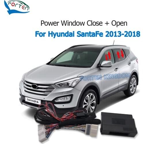 Forten Kingdom Car Auto Window Lift Close Closer Open Kit Module For Hyundai SantaFe DM 2013-2018 Left Hand Drive