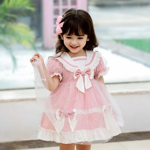 Lolita new girls' Spanish Academy Princess Dress of Girls' clothes childrens Dress for Girls' birthday party dress