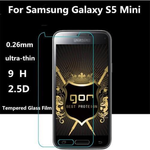 Premium S5 Mini Tempered Glass Film LCD Guard Explosion Proof Screen Protector for Samsung Galaxy S5 Mini G800 Protective Film