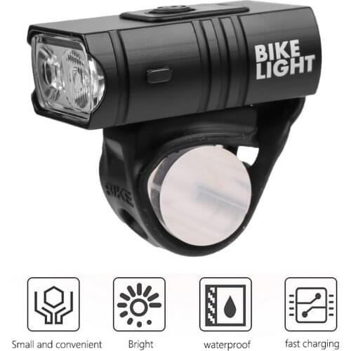 800 lumens Bicycle Bike Light Rainproof USB Rechargeable Headlight LED MTB Front Lamp Headlight Ultralight Flashlight