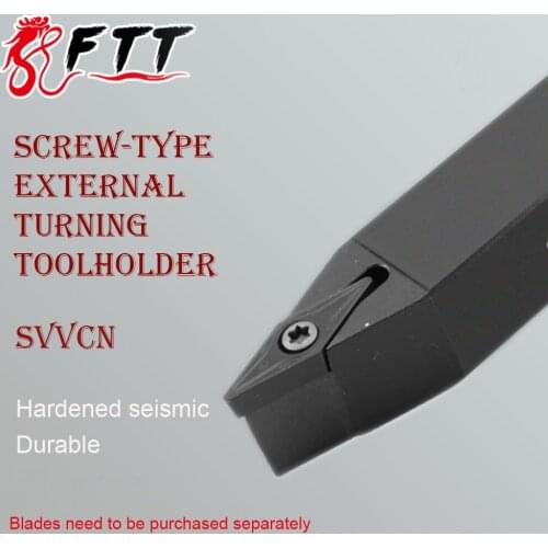 1PC SVVCN1616H11 SVVCN2020K11 External Turning Tool Holder Lathe Cutting Machine For VCGT Carbide Inserts Accessories