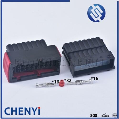 16 pin TE AMP Tyco waterproof plug ECU replacement connector adapter female electrical wire connectors 1-967242-1 1-965427-1