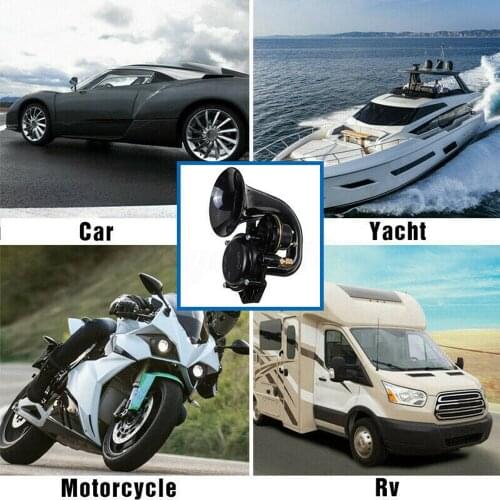 1pc Universal Vehicle Loud Speaker 300DB 12VElectric Snail Air Horn Interior Accessories For Car Motorcycle Truck Boat