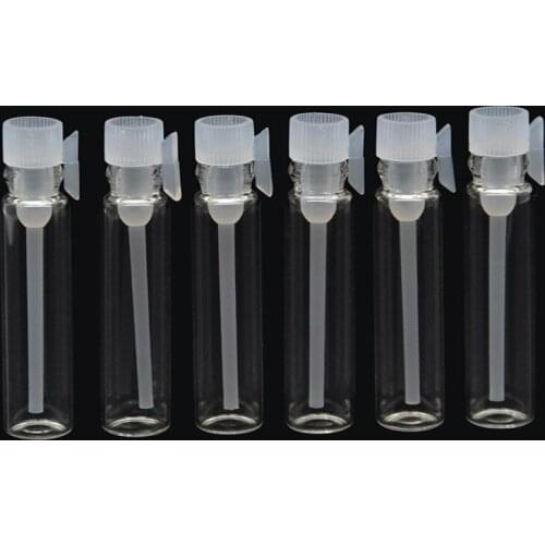 10pcs 1ml 2mL3ml Mini Clear Plastic Spray Bottle Empty Perfume Atomizer For Essential Oils