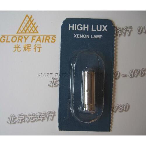 10pcs,HIGH LUX,Welch Allyn 04400 2.5V 0.66A bulb,direct ophthalmoscope,WelchAllyn 04400-U ophthalmic lamp,DHL EMS Shipping