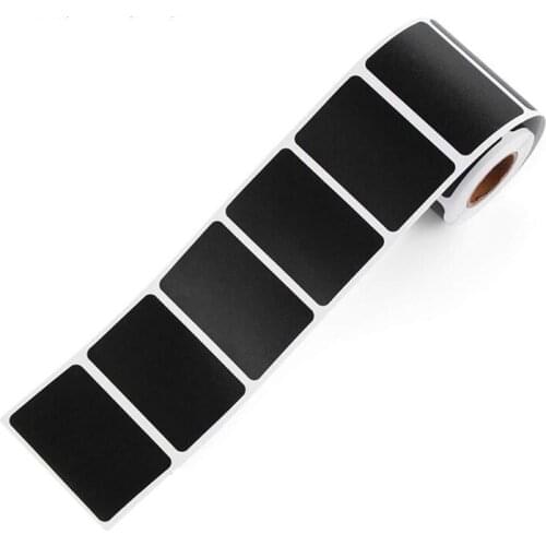 120pcs/roll Waterproof Chalkboard Stickers Kitchen Spice Bottle Label Home Jam Jar Tags Blackboard Labels Home Decorations