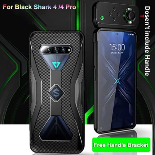 2 in 1 Gamepad Rail + Case For Black Shark 4 Pro 5G Shockproof Soft TPU Cover 5G For Black Shark 4 Shell For BlackShark 4 Pro