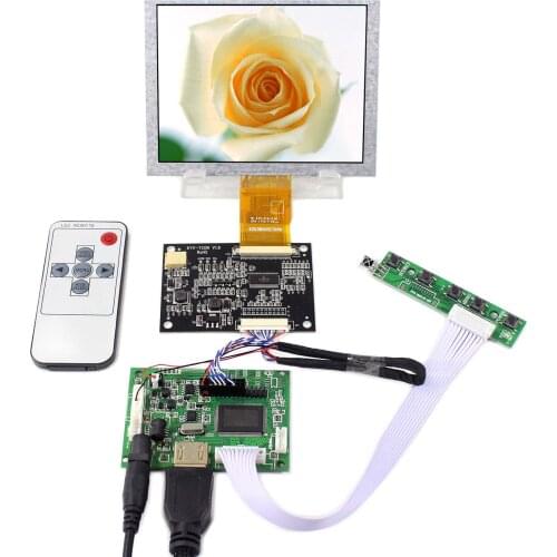 5inch 640x480 LCD Screen 5inch ZJ050NA-08C Replacement AT050TN22 with HDMI Controller Board VS-TY2660H-V1