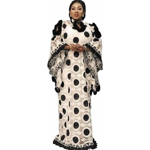 African Dresses For Women Winter Autumn Africa Clothing Muslim Long Maxi Dress High Quality Fashion African Dress Lady