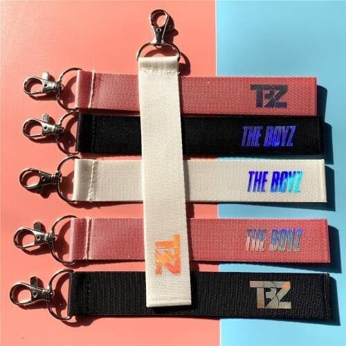 KPOP THE BOYZ TBZ THE B Lee Sang Yeon Bae Jun Young Keychain mobile phone rope name key ring chain bag pendant wholesale new