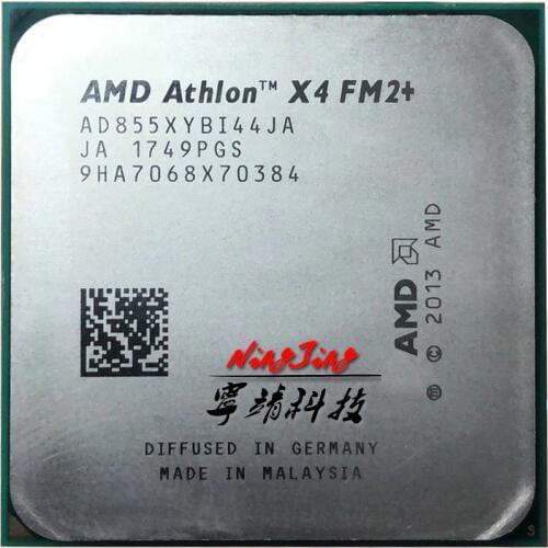 AMD Athlon X4 855 3.5 GHz 65W Quad-Core CPU Processor AD855XYBI44JA Socket FM2