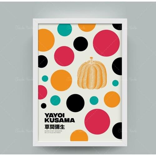 Yayoi Kusama Art Print, Kusama Digital Print, Digital Download, Yayoi Kusama Dot, Japanese Art, Yayoi Kusama, Printable Poster