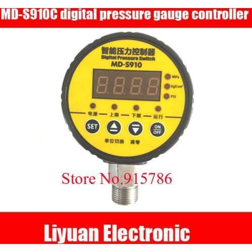 MD-S910 air compressor intelligent digital pressure switch controller / digital pressure gauge controller control table