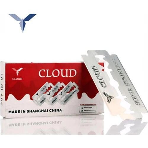 CLOUD 100 Pcs Razor Blades Stainless Steel Hairdressing Shaving razor blades Knife Blades Salon Barbers Hair Blades & Thinning