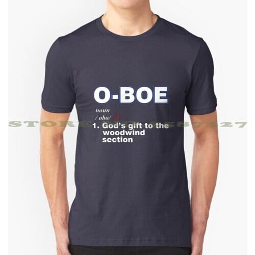Musical Instrument Musicians Music Lovers Oboe Definition Woodwind Gift Black White Tshirt For Men Women Oboist Oboe Player