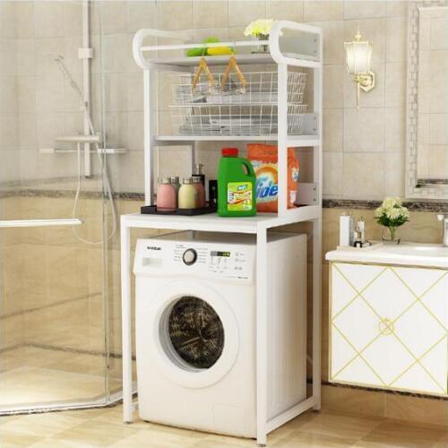 Drum washing machine sets content rack clamshell wave wheel store content rack bathroom landing multi-storey bathroom balcony sh