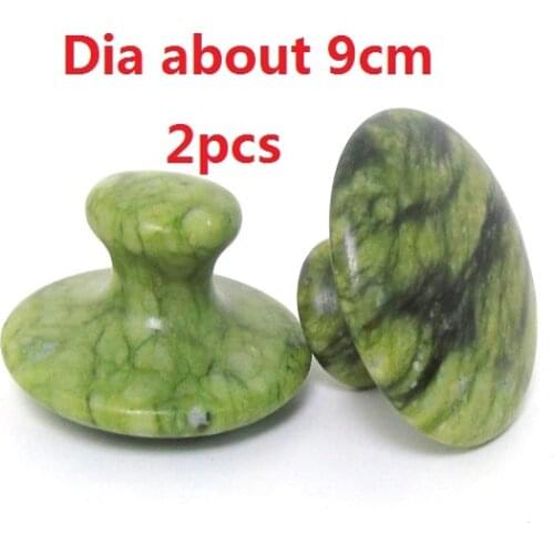 New Natural Energy essential oil massage stone set hot spa rock green jade stone 220V heater bag 9 gears temperature adjustment