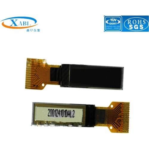 XABL 0.63 Inch OLED Module Resolution 128*38P OLED Display Module IIC SSD1312 14pin Factory Outlet Custom Size