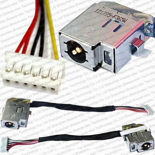 Original NEW DC Power Jack with socket cable wire connector for HP Pavillion 13.3" DM3 DM3T DM3Z dm3-1000 DM3-1007AU Series PLUG