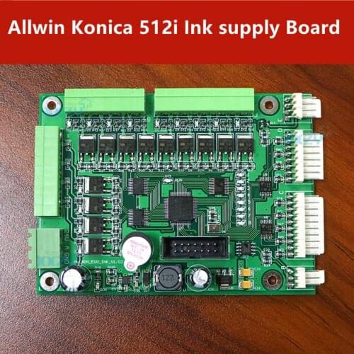 Allwin Konica 512i/1024 Solvent Printer ink Supply Board BYHX Board Ink supply control panel Human Yaselan Inkjet Printer plate