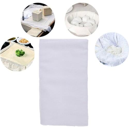 Durable Cheesecloth Tea Juice Tofu Filter Strainer Kitchen Cotton Mesh Cheese Cloth Cooking Tool