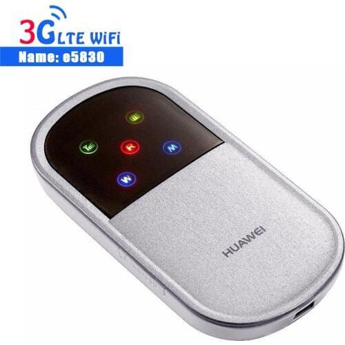Unlocked HUAWEI E5830 E587 3G 7.2 Mbps Mobile Router WiFi 3G Modem Mobile Hotspot pocket with SIM card slot