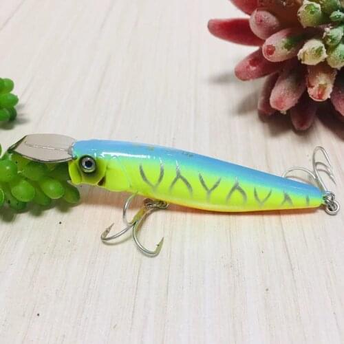 Fishing lure 2021 Riser Bait fishing lures metal lips saltwater fishing sinking Popper jackall fake lures pencil lure buzz bait