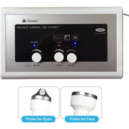 Microcomputer Ultrasonic Facial Beauty Machine Remove Wrinkles and Eye Bags Ultrasound Face Massager Skin Care Lifting 628B