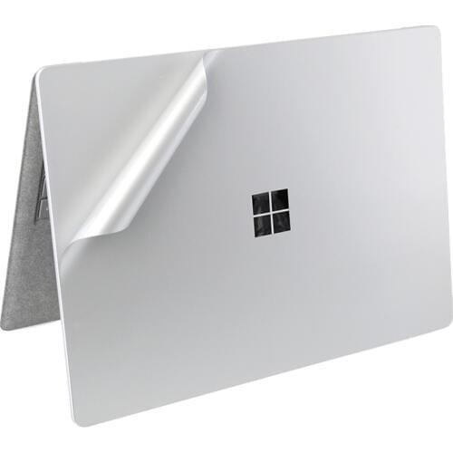 XSKN for New 15" Microsoft Surface Book 2 Full Body Cover Protective Stickers Skins ,4 in 1 3M Decal Decorative Film Silver