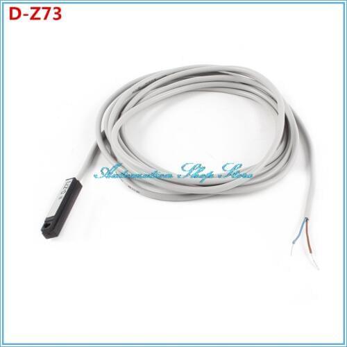 5PCS Reed Switch D-Z73 DC/AC 5-120V 10W Wired Magnetic Sensor Switch for Pneumatic Cylinder