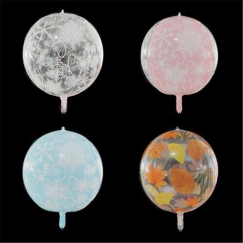 1PCS 22 Inch Snowflake 4D Decorative Aluminum Film Balloons Festive Christmas Wedding Birthday Party Decoration Balloons