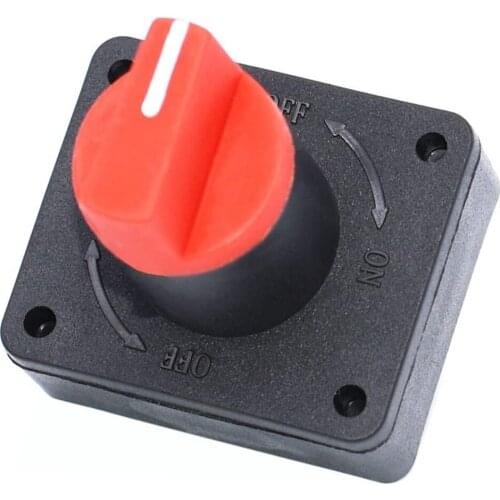 100A 60V Current Battery Isolator Isolation Switch Disconnect Power Cut End Cut Off Switch Suitable For RV Boat Car Truck Yacht