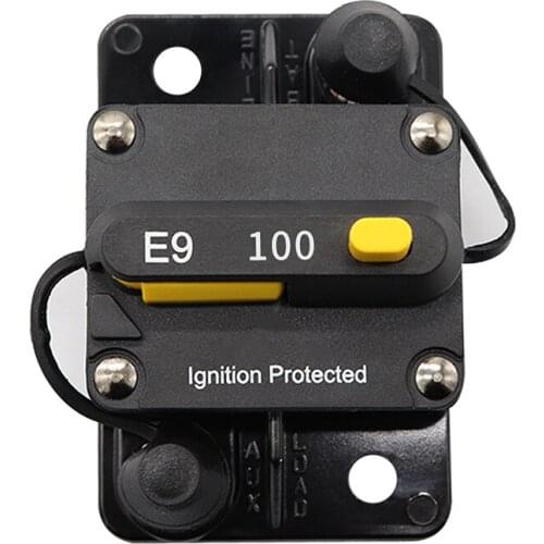 60A 70A 80A 90A 100A Optional Professional Car Audio Inline Circuit Breaker Fuse for 12V Fuse Box Fusibles Amplificador Car Fuse