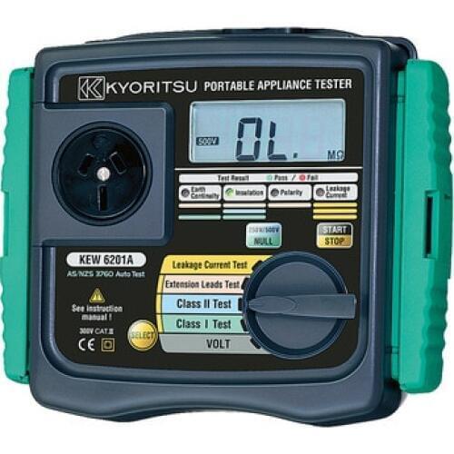 Fast arrival KYORITSU 6201A Model 6201 with Leakage current test + Earth bond test at 10A