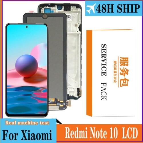 6.43'' Display Replacement For Xiaomi Redmi note 10 Display Touch Screen Digitizer Assembly For Xiaomi Redmi Note 10 LCD