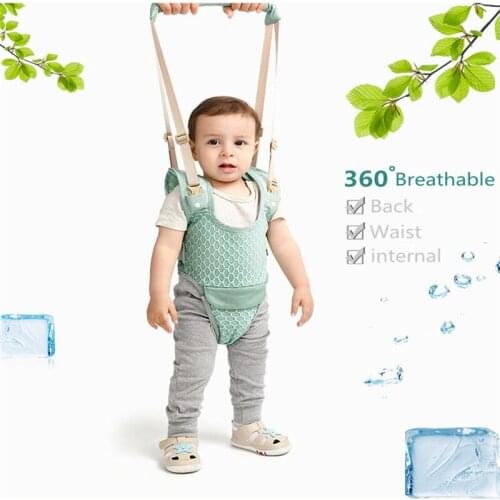 Dual-Use Lifting and Pulling Walk Learning Belt Baby Toddling Walk Four Seasons Anti-Lost Anti-Fall Baby Breathable Toddler Belt