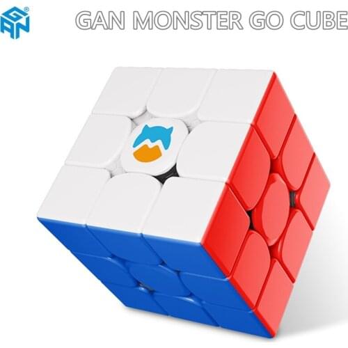 GAN Go Cube 3x3x3 GAN 356 MonsterGo Cube GAN Magnetic Cube GAN Profissional Magic Cube Game Cube Puzzle Go Cube Educational Toys