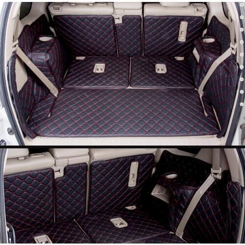 Good mats! Special trunk mats for Lexus GX 460 7 seats 2018-2010 durable cargo liner boot carpets for GX460 2014,Free shipping