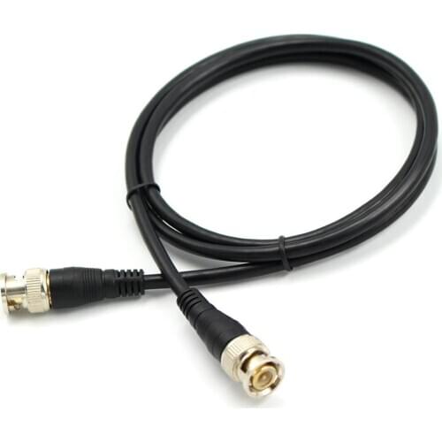 1M BNC Male To Male Adapter Cable For CCTV Camera BNC Connector GR59 75ohm Cable Camera BNC Accessories