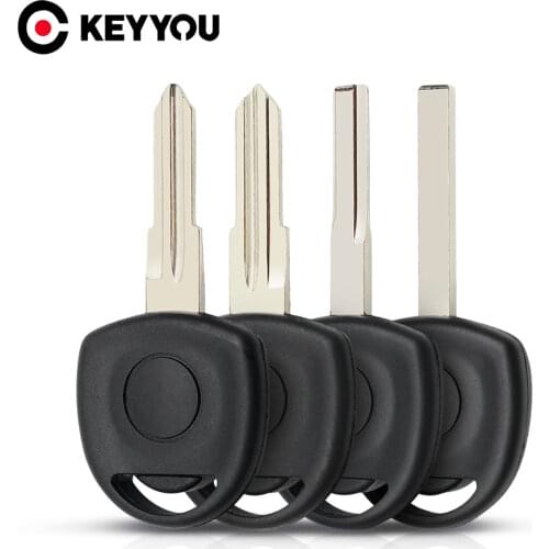 KEYYOU Transponder Chip Key Shell For Opel Agila Combo Van Corsa Meriva Tigra For Chevrolet Cruze With ID46 Chip Uncut Blade