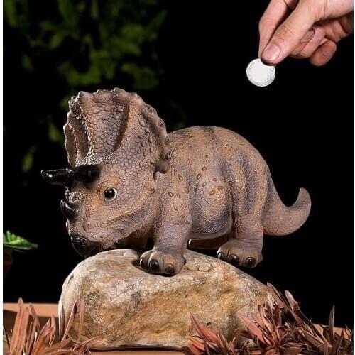 Creative Children Piggy Bank Dinosaur Decoration Personality Saving Bank Gift Cartoon Storage Tank