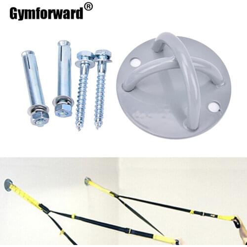 Yoga Swing Wall Mount Bracket Ceiling Anchor for Suspension Straps Weight Strength Training Workout Boxing Fitness Equipment